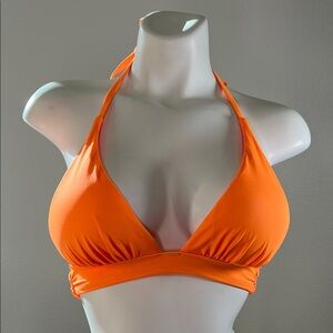 Victoria's Secret Vibrant Orange Bikini Top